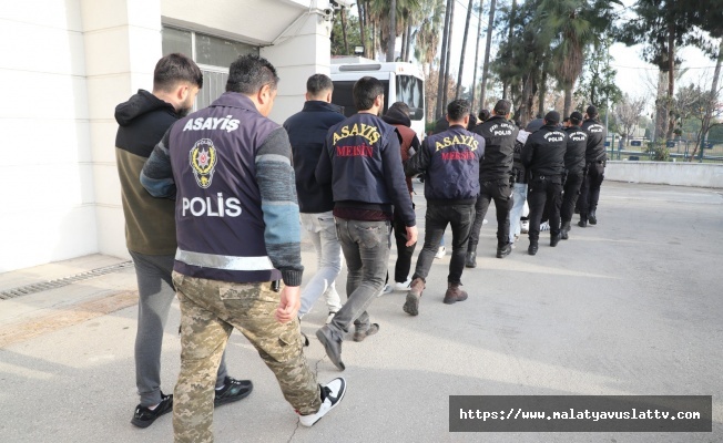 Aralarında Malatya'nın da Bulunduğu 10 İlde Düzenlenen Operasyonla Çete Çökertildi