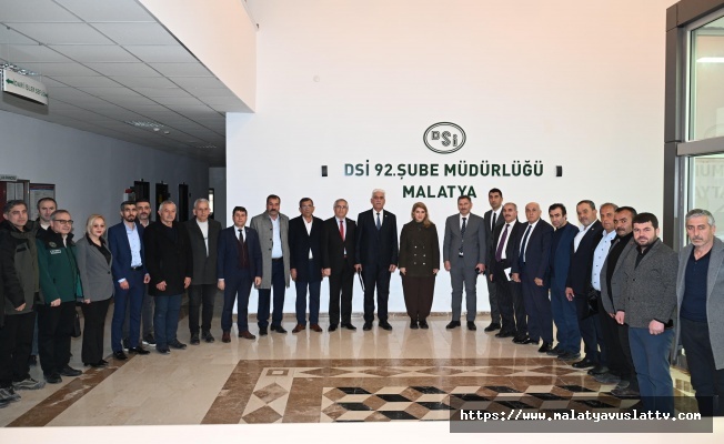 Malatya'da Geniş Kapsamlı Tarımsal Sulama Toplantısı