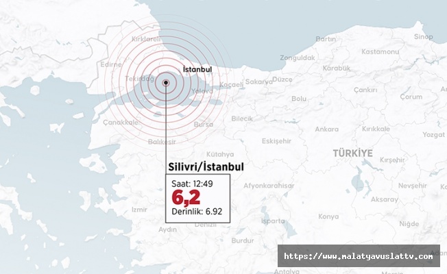 İstanbul'da Peş Peşe Deprem!
