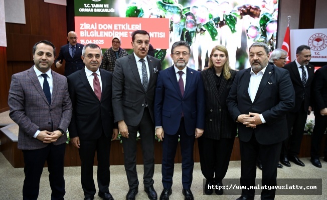 Zirai Don Etkileri Bilgilendirme ve Değerlendirme Toplantısı