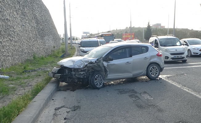 5 Araçlı Feci  Zincirleme Kaza!
