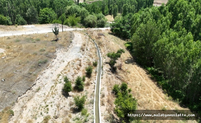 Akçadağ’daki Sulama Yatırımı Çiftçiye Nefes Oldu