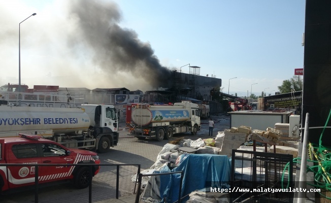 Hırdavat Mağazasında Çıkan Yangın Kontrol Altına Alındı