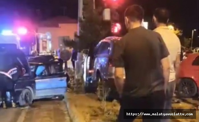 Malatya'da Zincirleme Kaza: 7 Yaralı