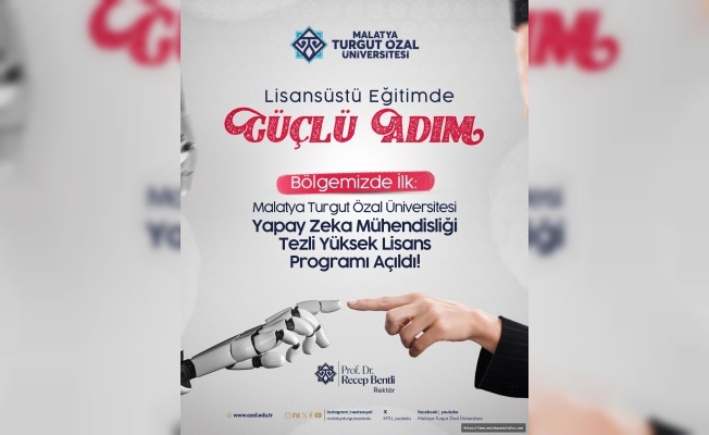 MTÜ’de Bölgenin İlk Yapay Zeka Yüksek Lisans Programı Açıldı