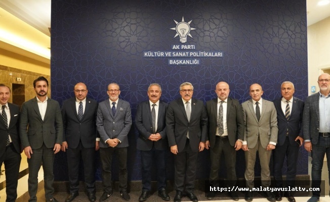 TÜBAF’tan Kültür ve Sanat Politikaları Başkanı Hüseyin Yayman’a Ziyaret