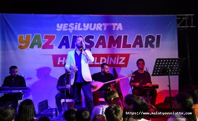 Yeşiltepe, ‘Yeşilyurt’ta Yaz Akşamları’ ile Şenlendi