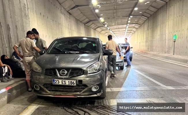 Erkenek Tünelinde Kaza, 2 Yaralı