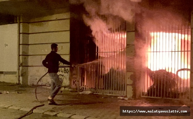 Gece Yarısı Korkutan Yangın