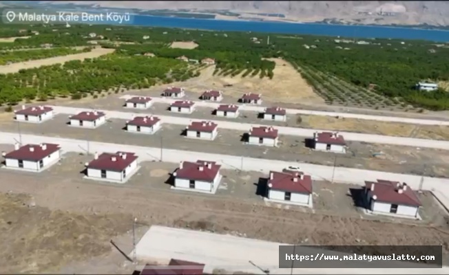 Kale’de 28 Kırsal Konut'un Teslimi Gerçekleşti