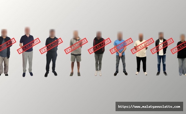 Kırmızı Bültenle Aranan 9 Şüpheli Ülkemize Getirildi