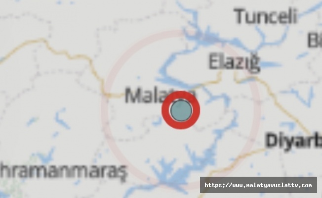 Malatya Depremle Sallandı