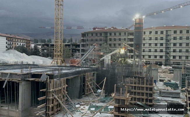 Malatya’da İnşaatlarda Yine İşçi Kazası