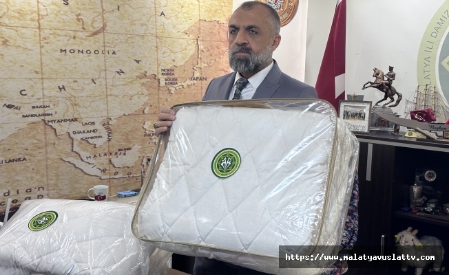 Malatya’da Yünler Çöpe Gitmeyecek: Koyun Keçi Yetiştiricileri Birliği Yünleri Yorgana Dönüştürdü