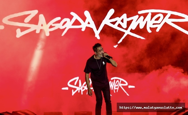 Rap Müziğin Efsanesi Sagopa Kajmer Malatya’yı Coşturdu