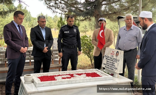 Şehit Jandarma Er Eyüp Hacıoğlu Şehadet Yıldönümünde Anıldı
