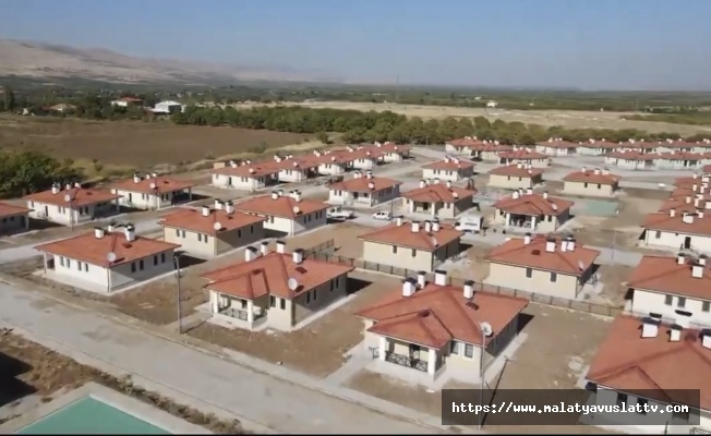 Akçadağ Ve Yeşilyurt’ta Kırsal Konut Teslimleri Başladı