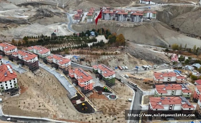 Darende'de 339 Aile Evlerine Kavuşuyor