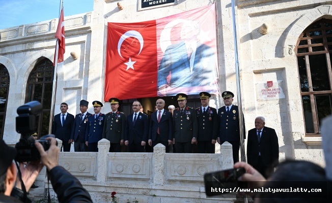 Gazi Mustafa Kemal Atatürk Malatyada Anıldı