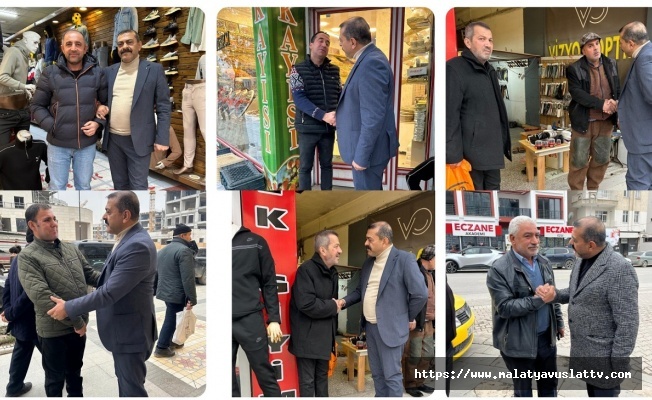 MHP Battalgazi İlçe Teşkilatı’ndan Esnaf Ziyareti: “Komşum Nasılsın” Programı Yoğun İlgi Gördü