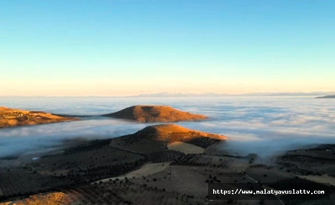 Sis Denizi İle Görsel Şölen: Yazıhan’da Kartpostallık Manzara Oluştu