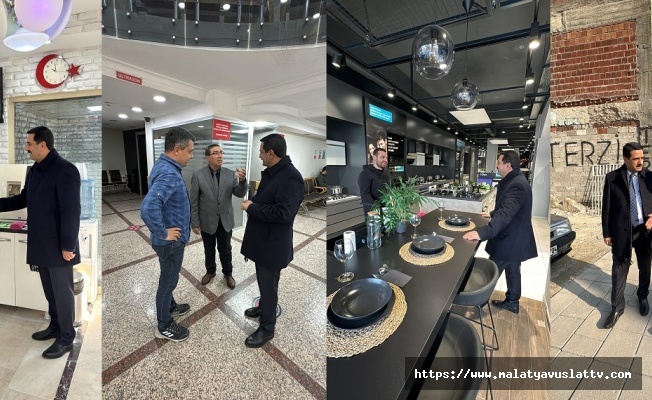 Başkan Taşkın, İnönü Caddesi Esnafı ile Bir Araya Geldi