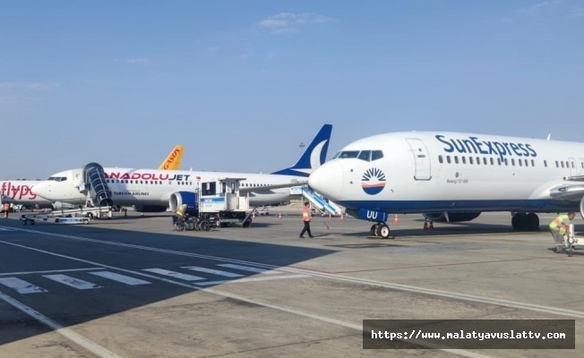 Kasım Ayında Malatya Havalimanı’nda 72 Bin 994 Yolcuya Hizmet Verildi