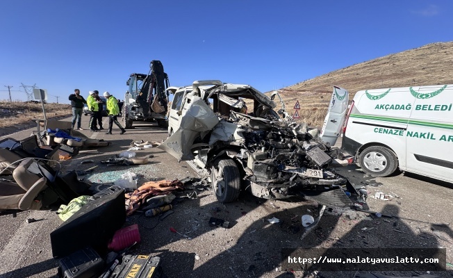 Malatya-Kayseri Karayolunda Feci Kaza