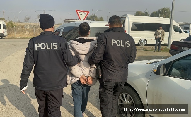 Malatya’da Çalıntı Araç Operasyonu!