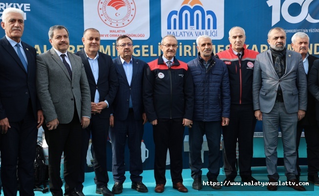 Malatya’da Üreticiye Destek Artıyor