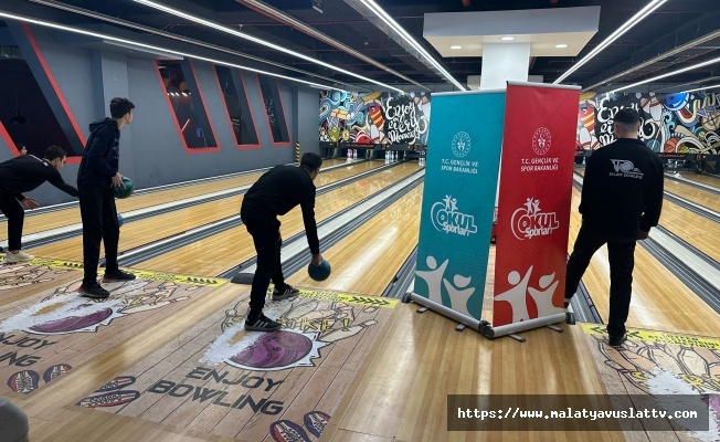 Okul Sporları Bowling Liseler İl Birinciliğine Yoğun İlgi
