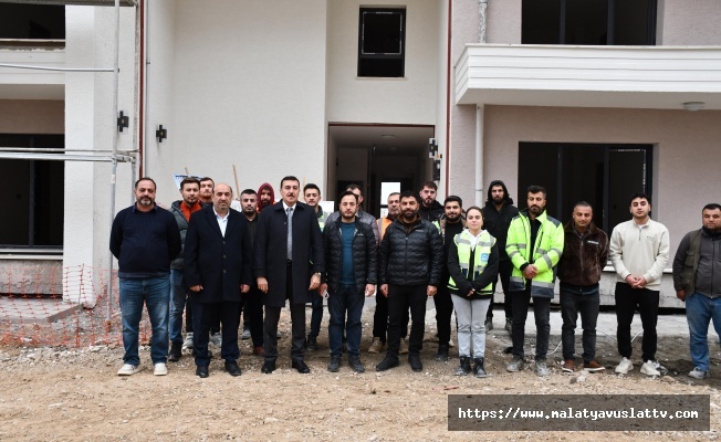 Taştepe 3. Etap TOKİ Konutları Hızla Yükseliyor