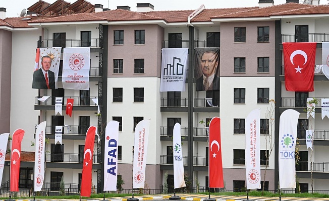 Deprem Konutlarının  Teslimi Başladı