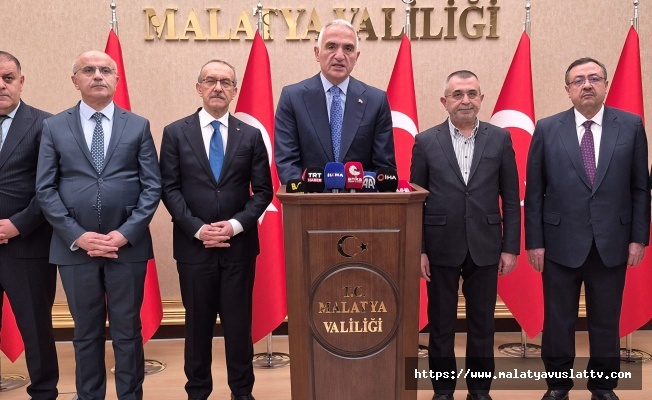 Bakan Ersoy Valilikte Açıklamalarda Bulundu!