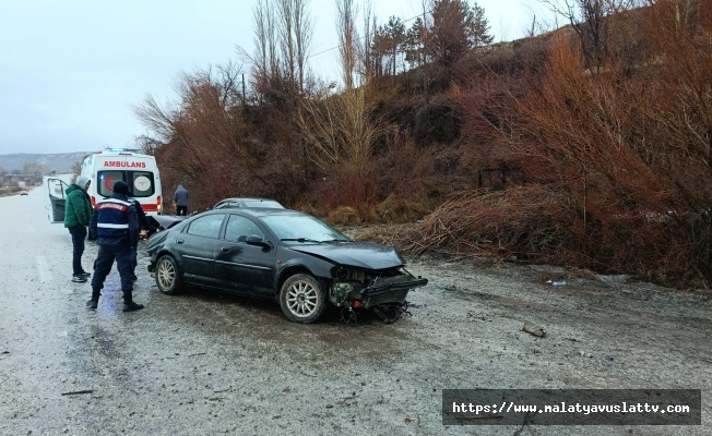 Doğanşehir’de Trafik Kazası
