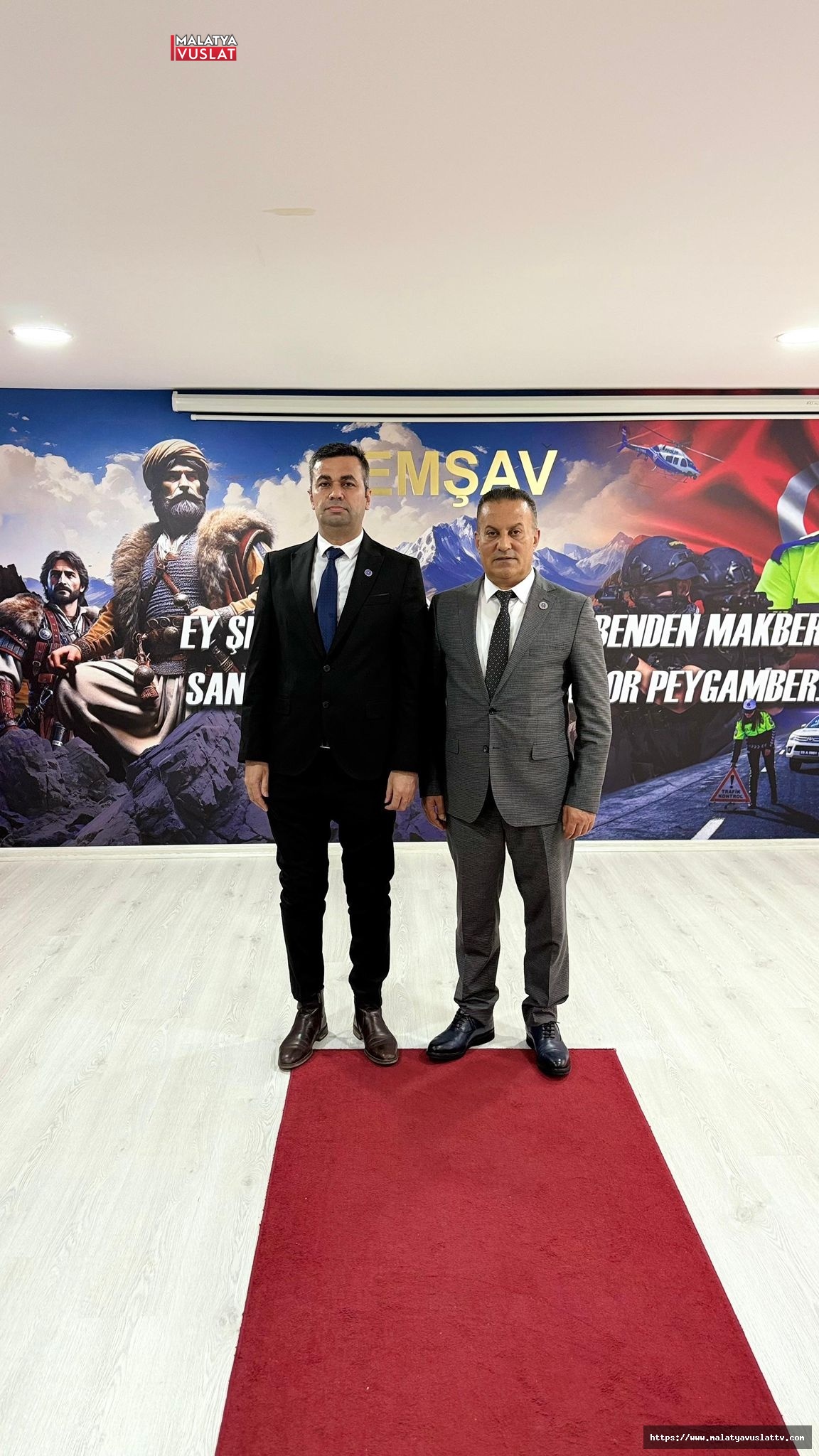 EMŞAV Malatya Şubesi’nde Görev Değişimi