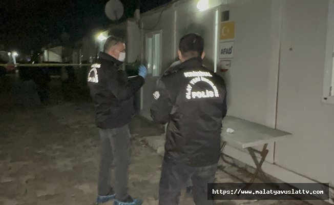 Konteyner Kentte Şüpheli Ölüm