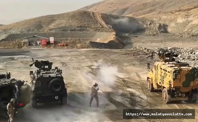 Malatya’da Özel Harekat’tan Güç Gösterisi: Zırhlı Araçlarla Zorlu Senaryolara Karşı Tam Hazırlık