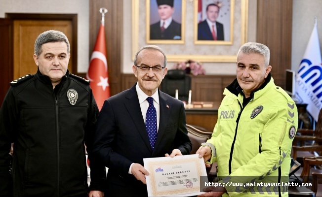 TFF'den Polis Cengiz Yiğit’e Ödül