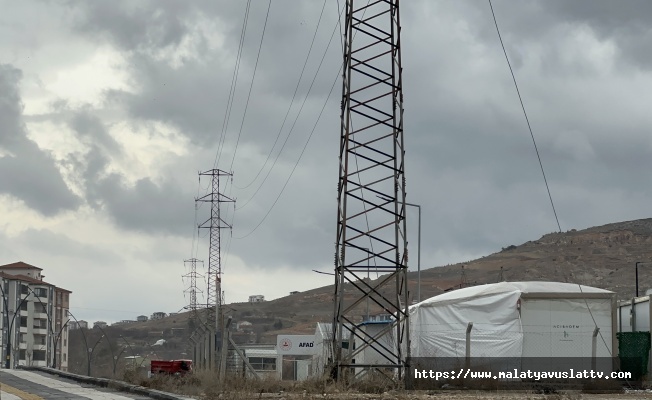 Yüksek Gerilim Hattında Teller Koptu