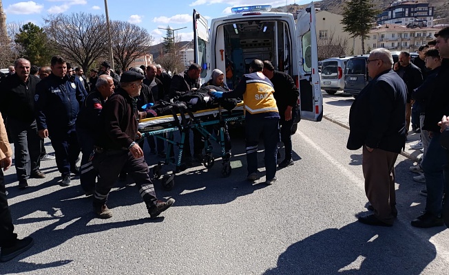 Darende’de Trafik Kazası