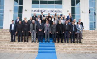 Maski Genel Müdürü Mehmet Mert, Muhtarlarla Toplantı Yaptı