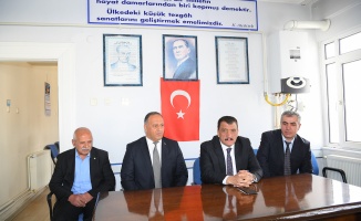 Başkan Gürkan'dan Ziyaret