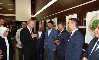 Cumhurbaşkanı Erdoğan, Malatya Heyetini Kabul Etti