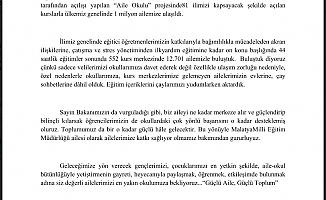 MEB'in Projesi 1 Milyon Aileye Ulaştı!