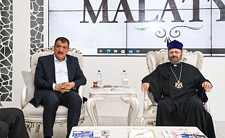 Ermeni Patriği Maşalyan'dan Gürkan’a Ziyaret