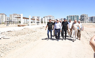 Gürkan, 100. Yıl Kent Parkını İnceledi