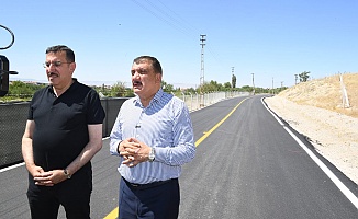 Karahan İle Orduzu Kaldırım Arası Yol Asfaltlandı