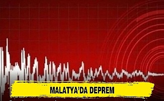 Malatya'da Deprem Hissedildi