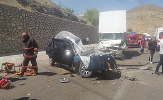 Malatya - Kayseri Yolunda Feci Kaza